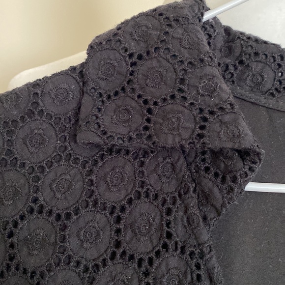 Ninewest black eyelet dress - Picture 3 of 5